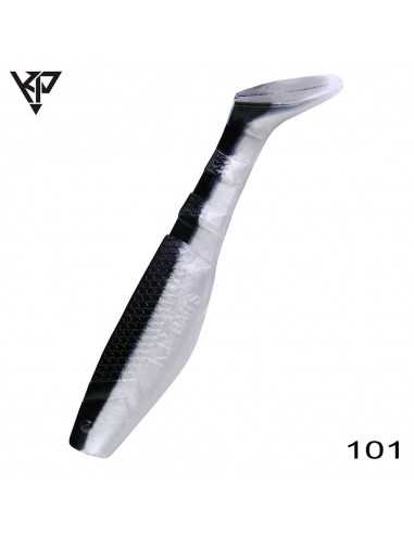 Shad KP Baits Original Shad, Culoare 101, 5cm, 5buc/plic