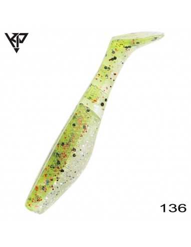 Shad KP Baits Original Shad, Culoare 136, 5cm, 5buc/plic