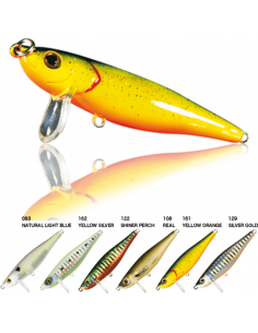 Vobler Nomura Ranger Minnow, Yellow Silver, 7cm, 13g