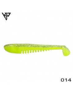Shad KP Baits Skeleton Shad, Culoare 014, 7.5cm, 5buc/plic