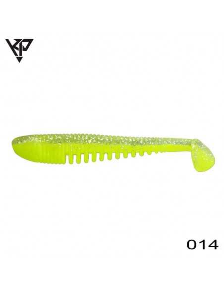 Shad KP Baits Skeleton Shad, Culoare 014, 7.5cm, 5buc/plic