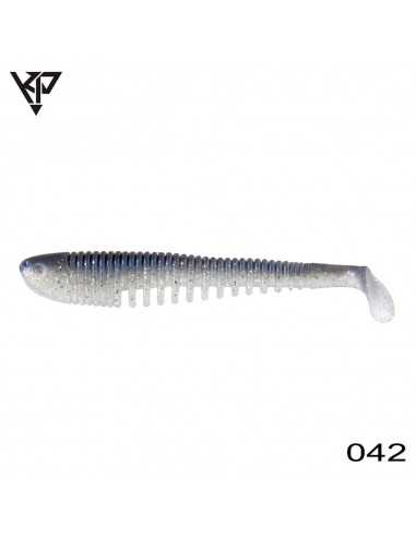 Shad KP Baits Skeleton Shad, Culoare 042, 7.5cm, 5buc/plic