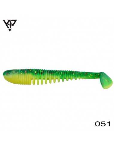 Shad KP Baits Skeleton Shad, Culoare 051, 7.5cm, 5buc/plic