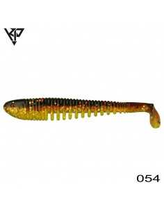 Shad KP Baits Skeleton Shad, Culoare 054, 7.5cm, 5buc/plic