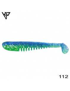 Shad KP Baits Skeleton Shad, Culoare 112, 7.5cm, 5buc/plic