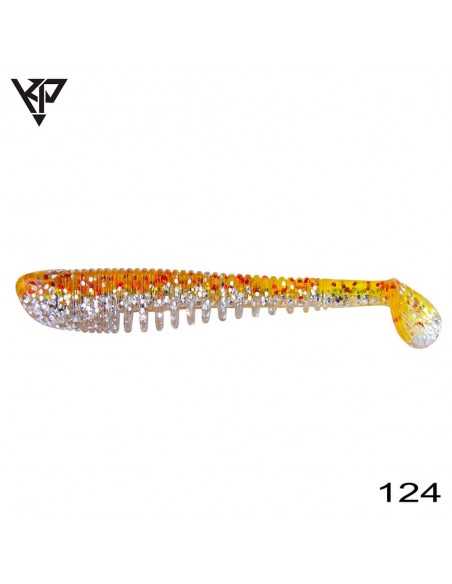 Shad KP Baits Skeleton Shad, Culoare 124, 7.5cm, 5buc/plic Shad KP Baits Skeleton Shad, Culoare 124, 7.5cm, 5buc/plic