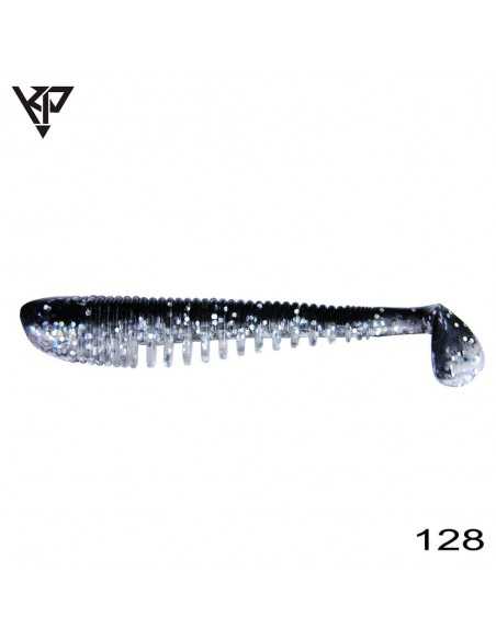 Shad KP Baits Skeleton Shad, Culoare 128, 7.5cm, 5buc/plic
