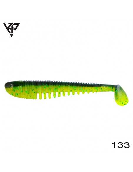Shad KP Baits Skeleton Shad, Culoare 133, 7.5cm, 5buc/plic