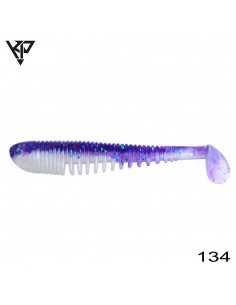 Shad KP Baits Skeleton Shad, Culoare 134, 7.5cm, 5buc/plic