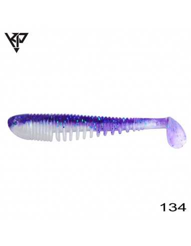Shad KP Baits Skeleton Shad, Culoare 134, 7.5cm, 5buc/plic