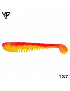 Shad KP Baits Skeleton Shad, Culoare 137, 7.5cm, 5buc/plic