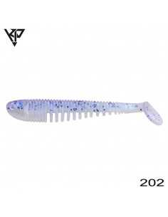 Shad KP Baits Skeleton Shad, Culoare 202, 7.5cm, 5buc/plic