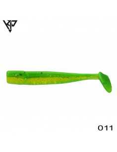 Shad KP Baits Slim Shad, Culoare 011, 7.5cm, 5buc/plic