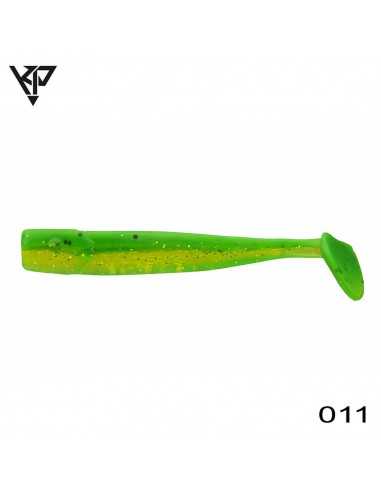 Shad KP Baits Slim Shad, Culoare 011, 7.5cm, 5buc/plic
