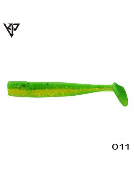Shad KP Baits Slim Shad, Culoare 011, 7.5cm, 5buc/plic