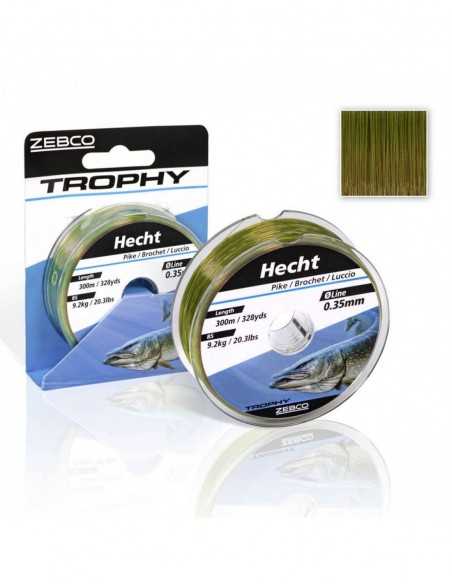 Fir Monofilament Zebco Trophy Pike Green, 300m Fir Monofilament Zebco Trophy Pike Green, 300m