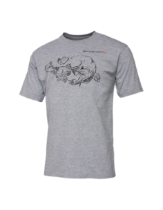 Tricou Savage Gear Cannibal Ink Grey Melange