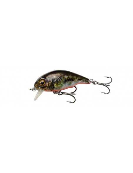 Vobler Savage Gear 3D Goby Crank, Culoare UV Red and Black, 4cm, 3g