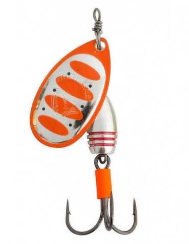 Lingurita Rotativa Savage Gear Rotex Nr.2/5,5g Fluo Orange Silver