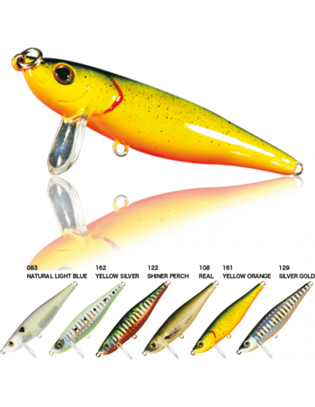 Vobler Nomura Ranger Minnow, Yellow Orange, 7cm, 13g Vobler Nomura Ranger Minnow, Yellow Orange, 7cm, 13g