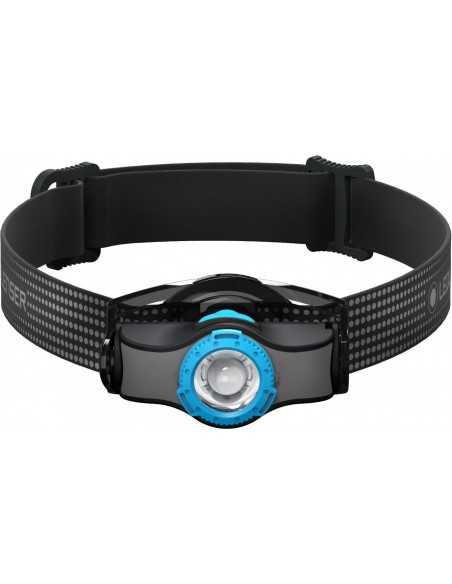 Lanterna de Cap Led Lenser MH3 Black/Blue, 200 Lumeni Lanterna de Cap Led Lenser MH3 Black/Blue, 200 Lumeni