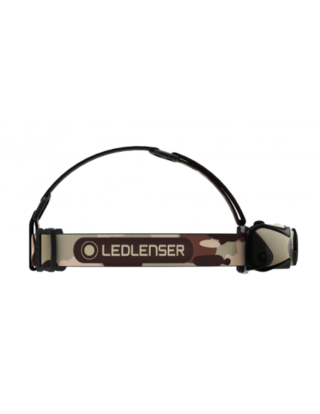 Lanterna de Cap Reincarcabila Led Lenser MH8 Black Sand, 600 Lumeni