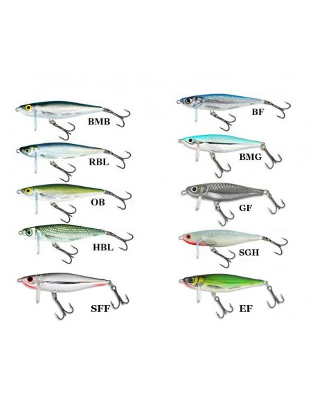 Vobler Salmo Thrill TH7, BMB, 7cm, 13g