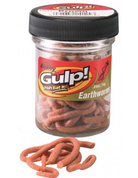 Grub Berkley Gulp Earthworm, 10cm, 15buc/plic Grub Berkley Gulp Earthworm, 10cm, 15buc/plic