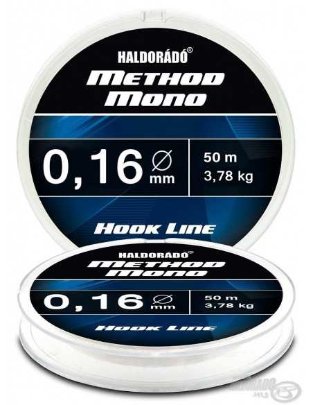 Fir Monofilament Haldorado Method Mono Hook Line, 50m