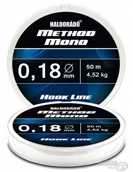 Fir Monofilament Haldorado Method Mono Hook Line, 50m