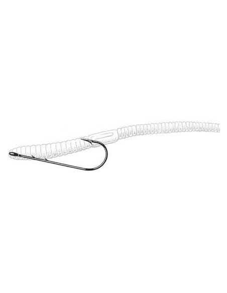 Carlig Owner Cps Worm, Negru, 6buc