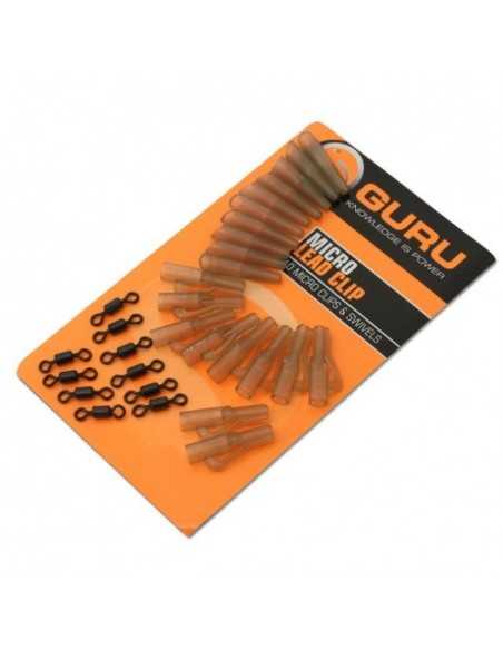 Kit Guru Micro Lead Clip and Tail Rubbers, 10buc/plic Kit Guru Micro Lead Clip and Tail Rubbers, 10buc/plic