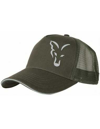Sapca Fox Green & Silver Trucker Cap