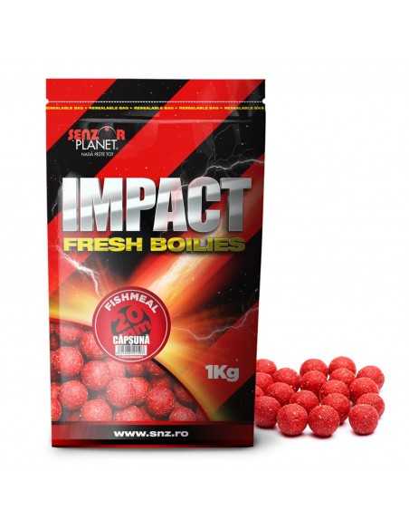 Boilies Fiert Senzor Capsuna, 20mm, 1kg Boilies Fiert Senzor Capsuna, 20mm, 1kg