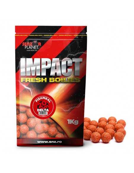 Boilies Senzor Impact Fresh Boilies Delta, 20mm, 1kg Boilies Senzor Impact Fresh Boilies Delta, 20mm, 1kg
