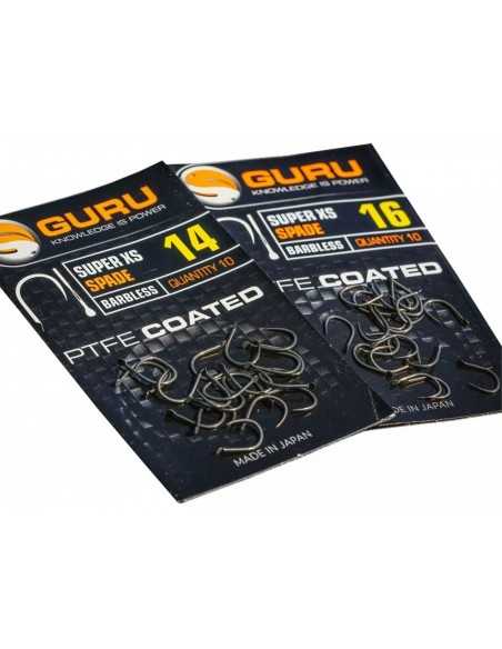 Carlige Guru Super XS Spade Barbless, 10buc/plic Carlige Guru Super XS Spade Barbless, 10buc/plic