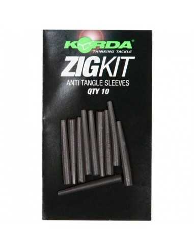 Tub Antitangle Conic Korda ZigKit Sleeves, 10buc/plic