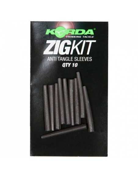 Tub Antitangle Conic Korda ZigKit Sleeves, 10buc/plic