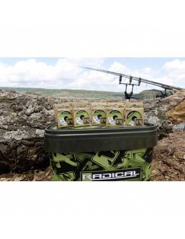 Fir Textil Radical Unloaded Dropcore Leader, Camou Olive, 55lbs, 10m