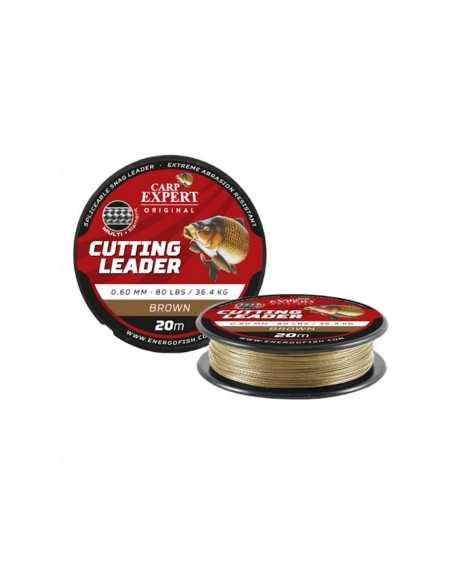 Fir Textil Carp Expert Cutting Leader, 0.60mm, 36.4kg, 20m