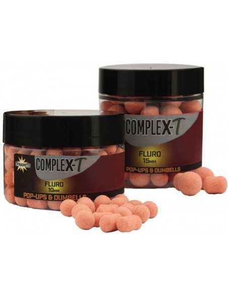 Boilies and Dumbells Dynamite Baits Complex-T Fluoro Pop-Ups Boilies and Dumbells Dynamite Baits Complex-T Fluoro Pop-Ups