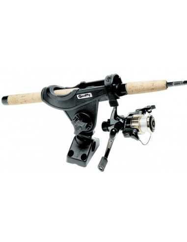 Suport lanseta spinning sau baitcasting cu sitem de montare side/deck mount