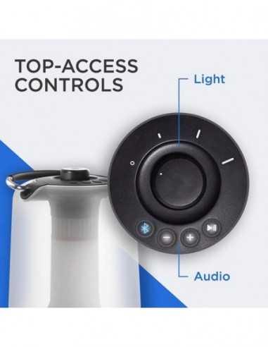 Lampa de Cort Coleman Light & Sound cu Boxa Integrata, 400 Lumeni