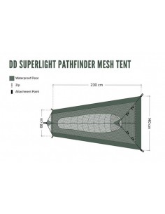 Cort 1 Persoana DD SuperLightPathFinder -panza anti insecte - 0707273933843 2