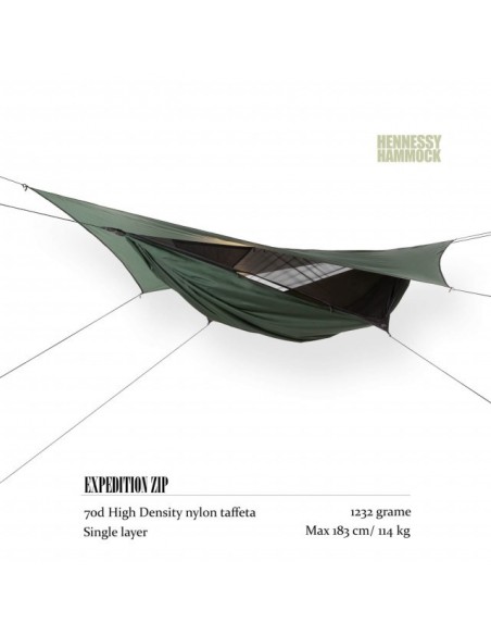 Hamac Hennessy Expedition Zip - M16 Hamac Hennessy Expedition Zip - M16