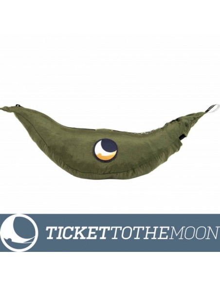 Hamac Ticket to the Moon Compact Army Green, 320x155cm