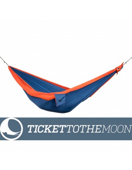 Hamac Ticket to the Moon King Size Royal Blue Orange, 320x230cm