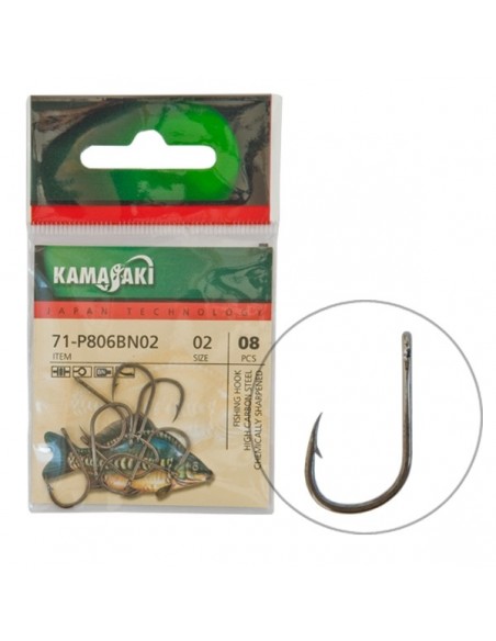 Carlige Kamasaki P806BN, 10buc/plic Carlige Kamasaki P806BN, 10buc/plic