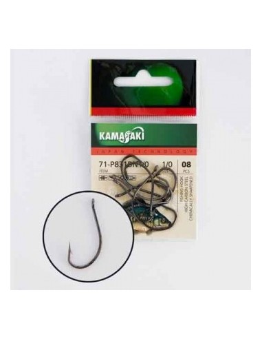 Carlige Crap Cu Ochet Kamasaki P831BN, 8buc