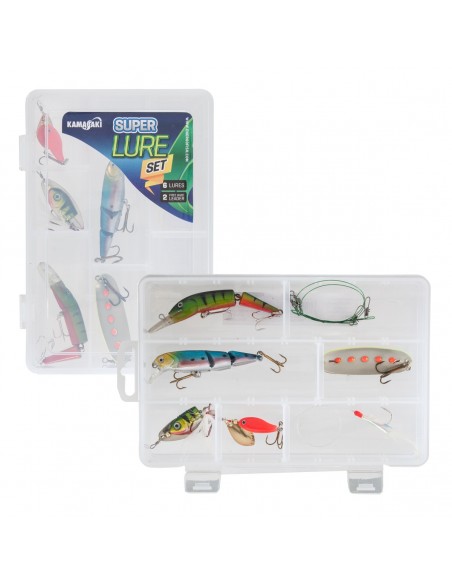 Set Lingurite/Voblere EnergoTeam Kamasaki Super Lure, 6buc/cutie